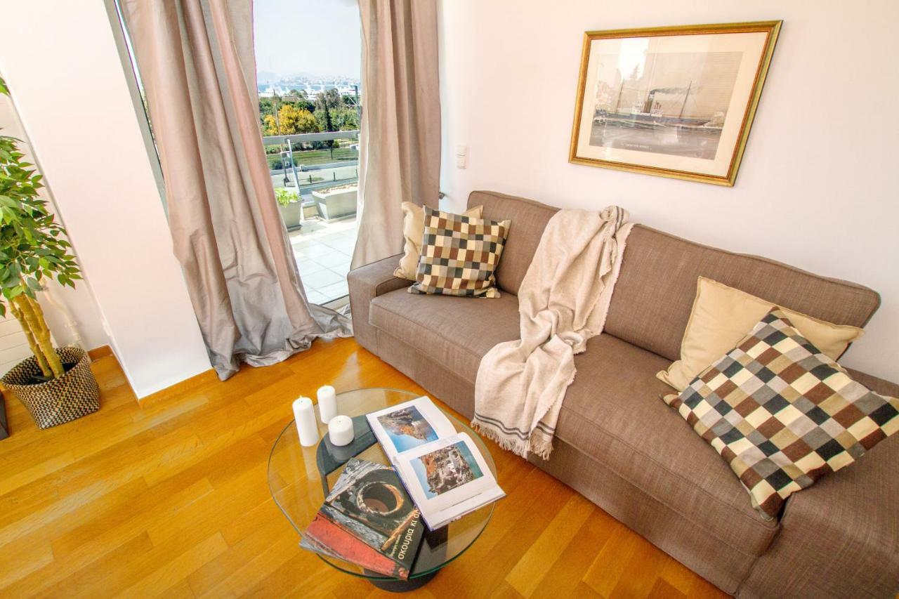 Athens Luxurious Apartment - Sea View! Buitenkant foto