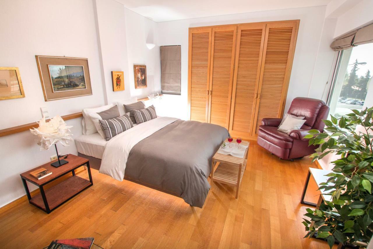 Athens Luxurious Apartment - Sea View! Buitenkant foto