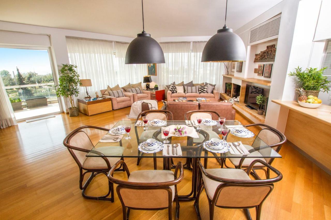 Athens Luxurious Apartment - Sea View! Buitenkant foto