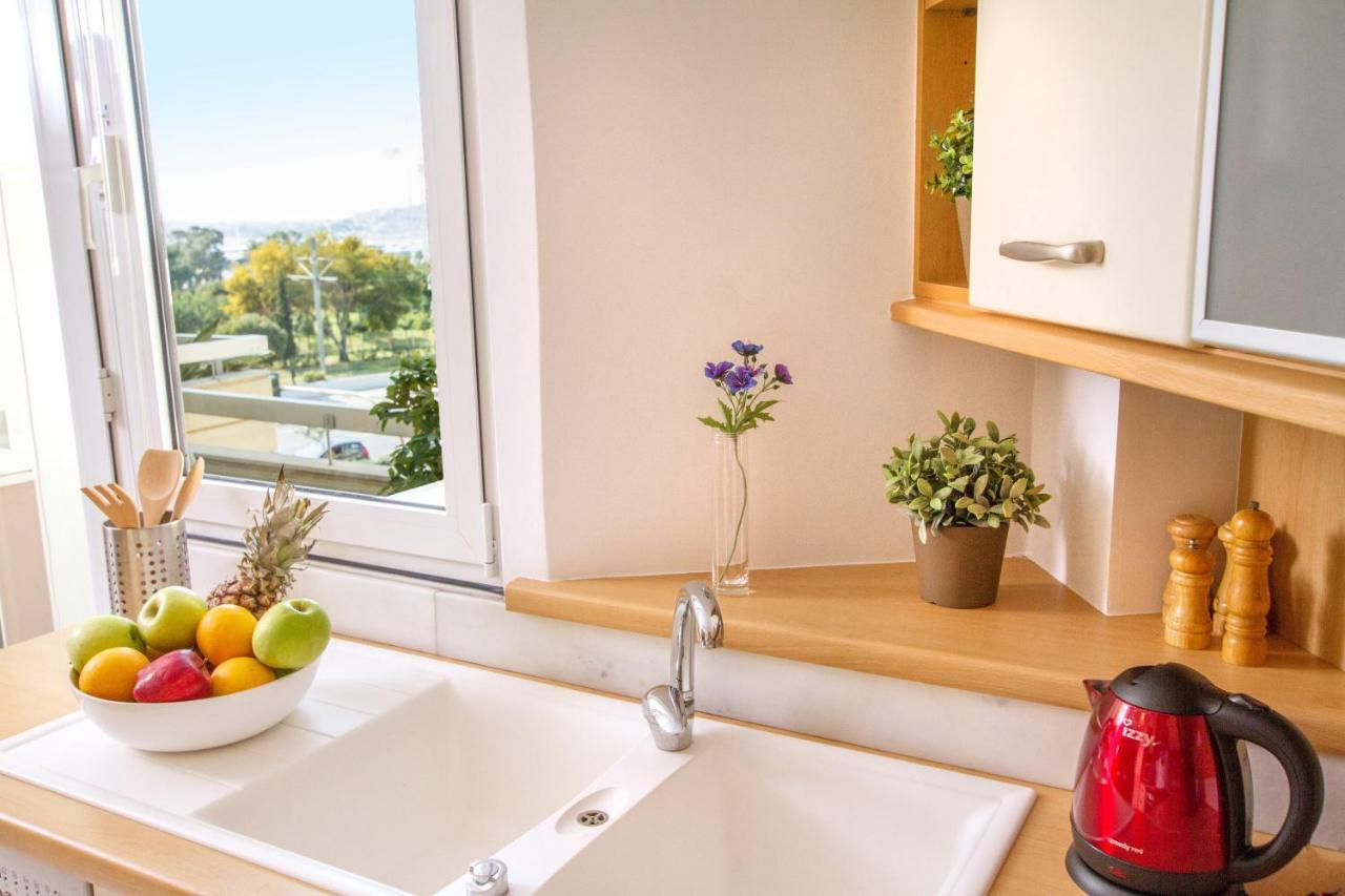 Athens Luxurious Apartment - Sea View! Buitenkant foto