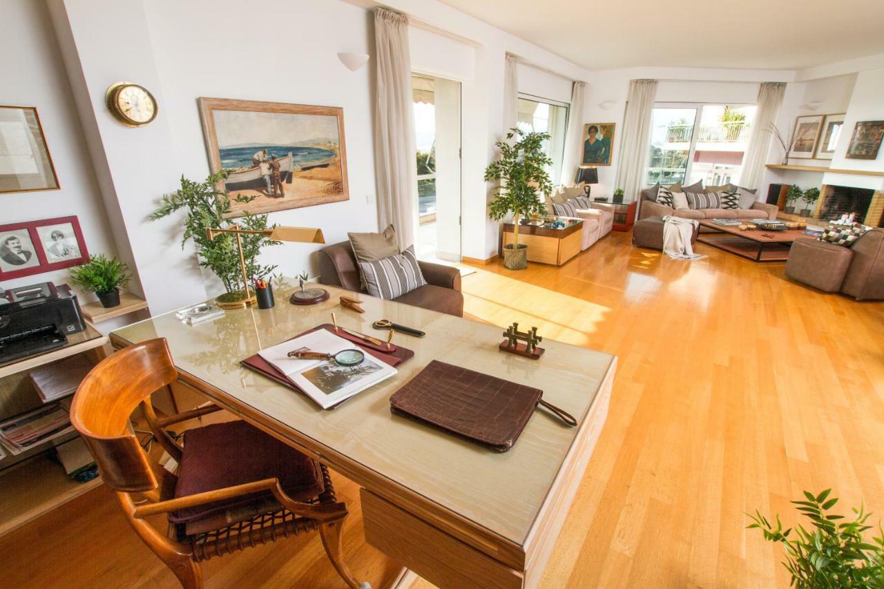 Athens Luxurious Apartment - Sea View! Buitenkant foto