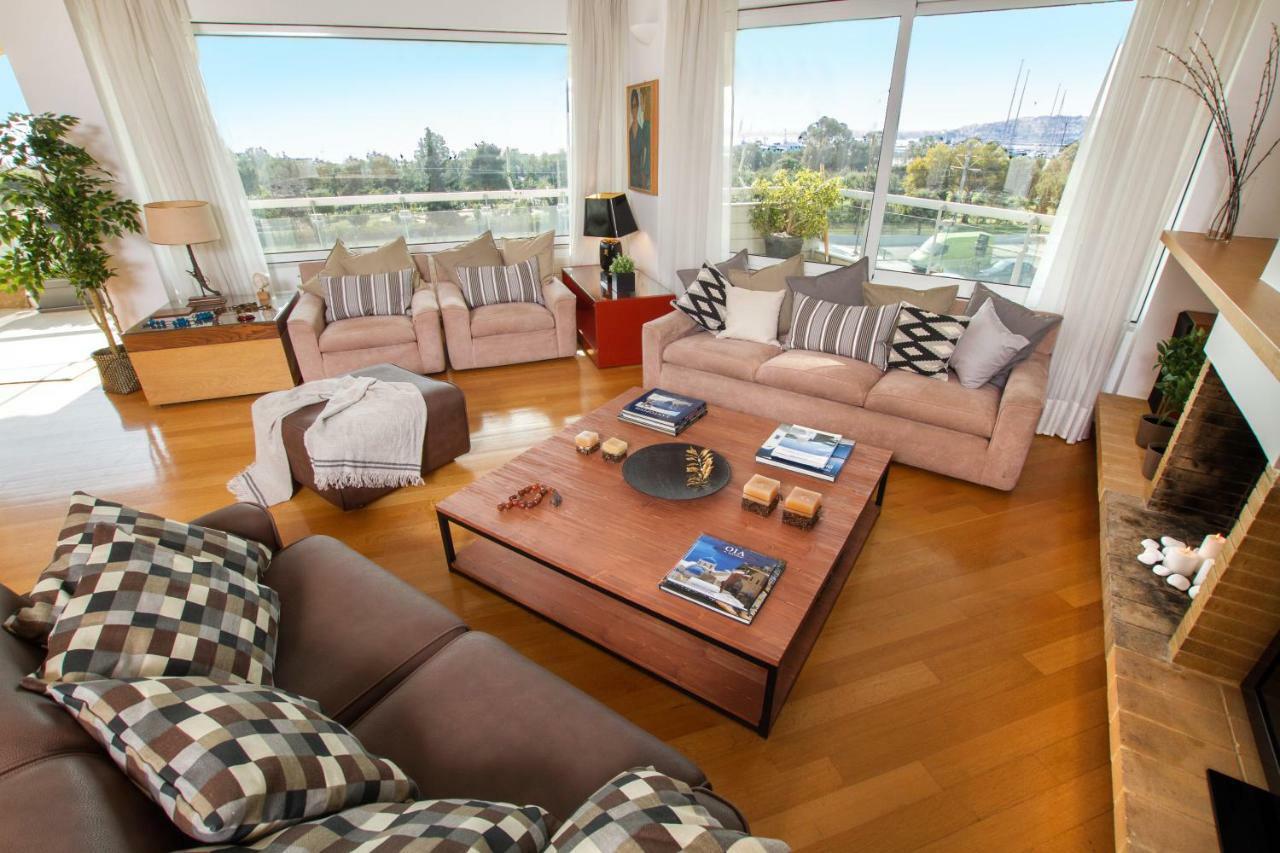 Athens Luxurious Apartment - Sea View! Buitenkant foto